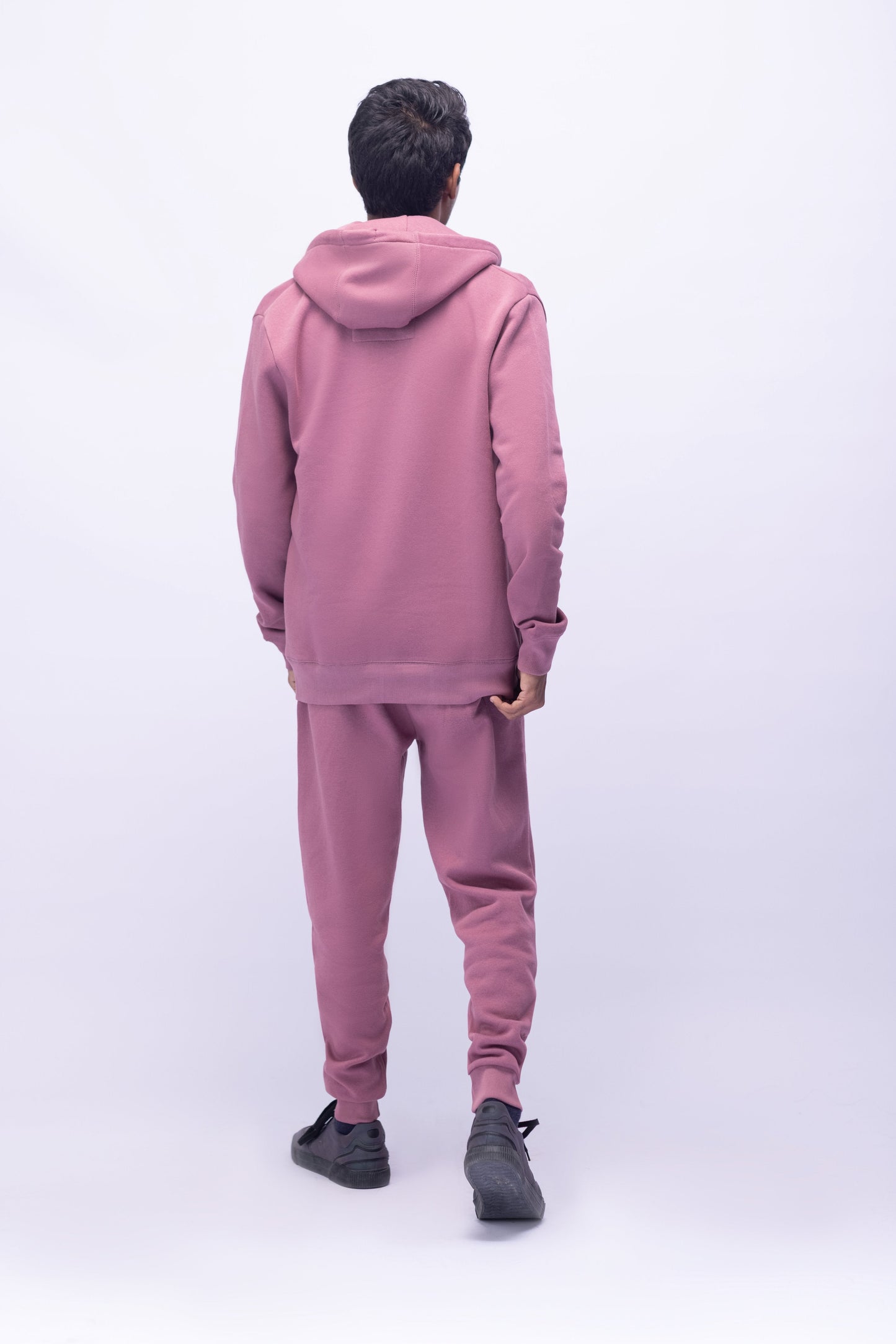 Zipper Hoodie - Mauve Pink - Concordia Style Boutique