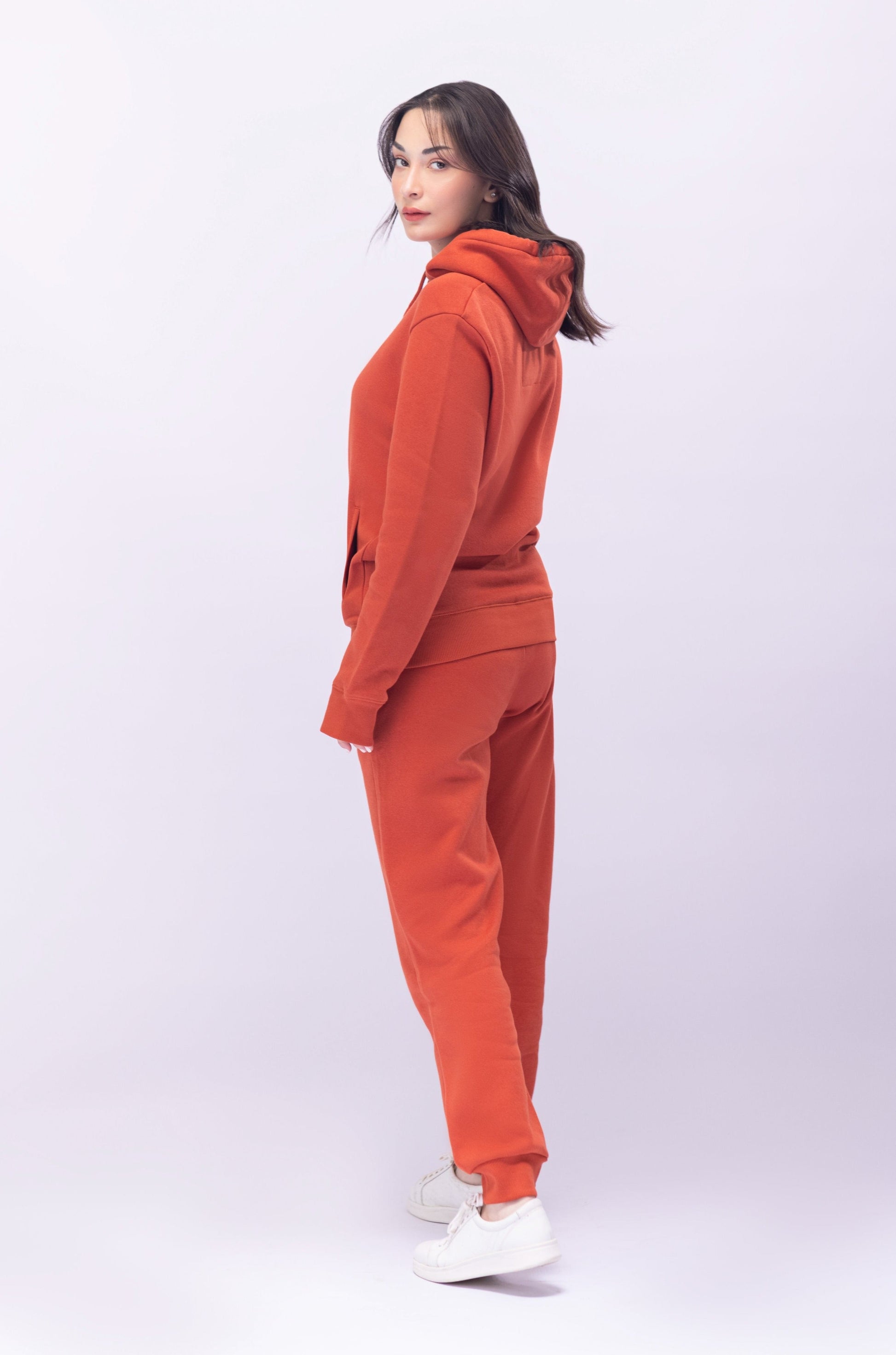 Pullover Hoodie - Rust Orange - Concordia Style Boutique