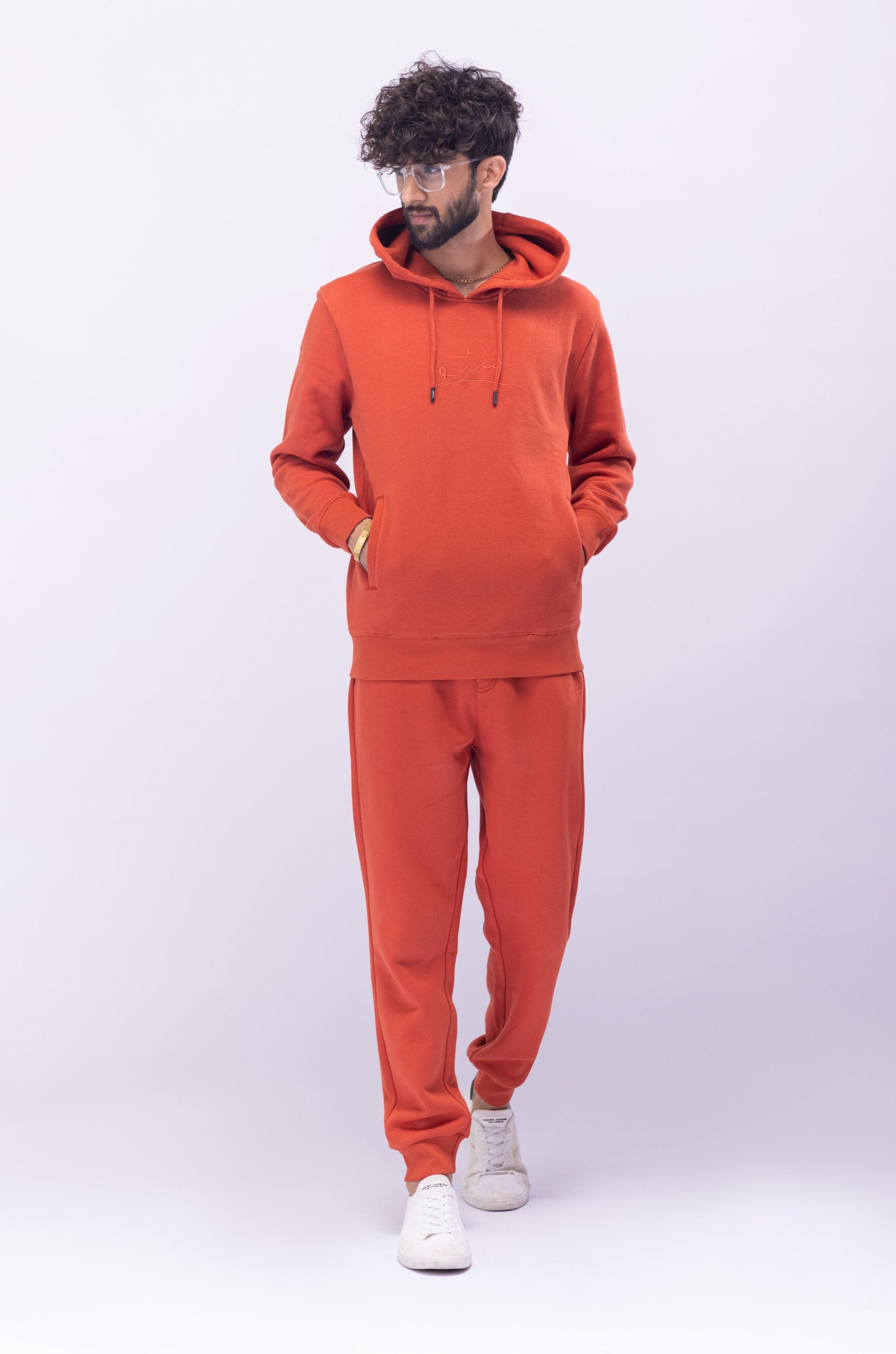 Pullover Hoodie - Rust Orange - Concordia Style Boutique