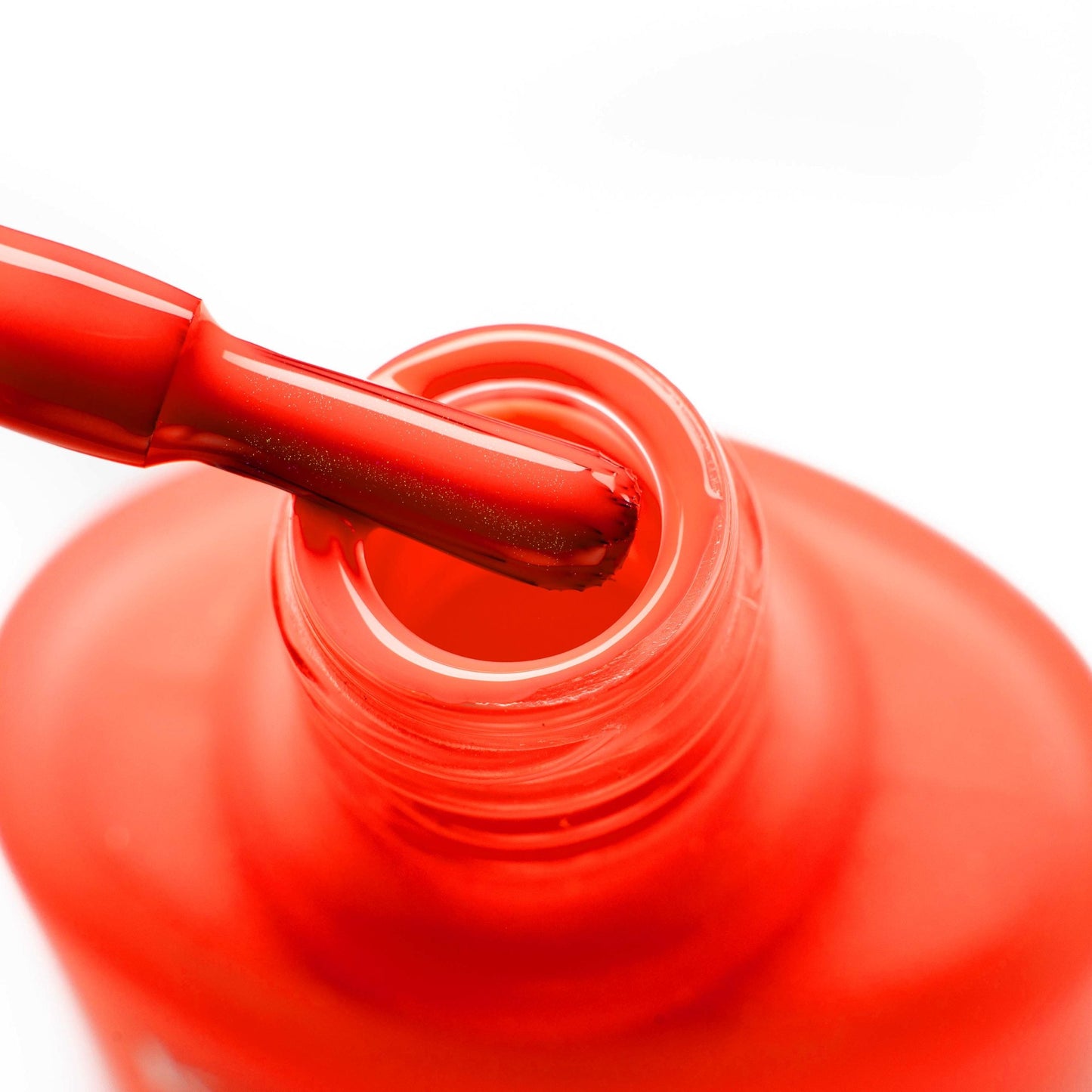 KOMILFO ARTILUX 035 NAIL REGULAR POLISH(NOT A GEL)(ORANGE, WITH SHIMMER), 8 ML 222035