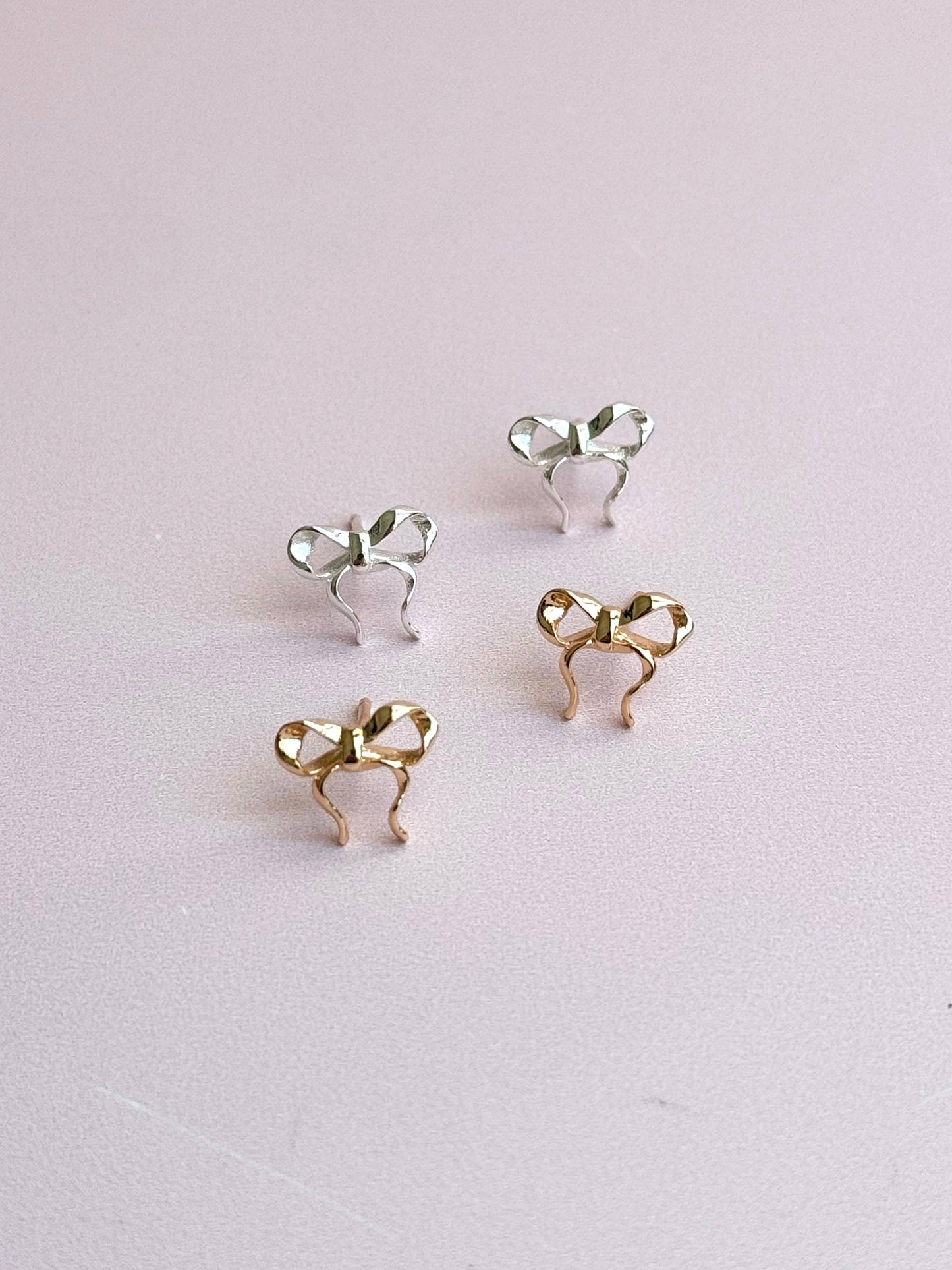 Sweetheart Bow Studs - Concordia Style Boutique