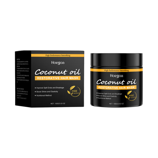 Hoegoa Coconut Oil Hair Mask Repair - Dry Hair, Smooth And Glossy Hair Care - Coconut Oil Hair Mask - Premium Hair Mask Repair from Concordia Style Boutique - Just $14.68! Shop now at Concordia Style Boutique