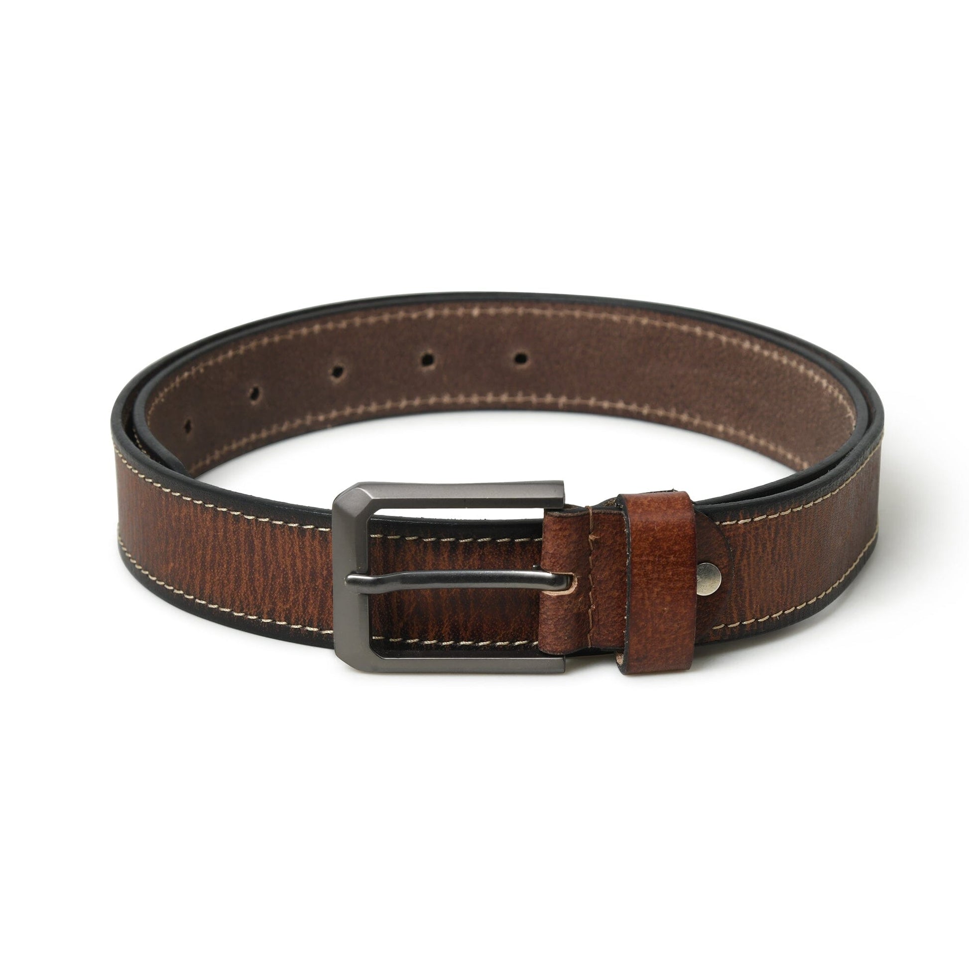 Kairo Brown Leather Belt - Concordia Style Boutique