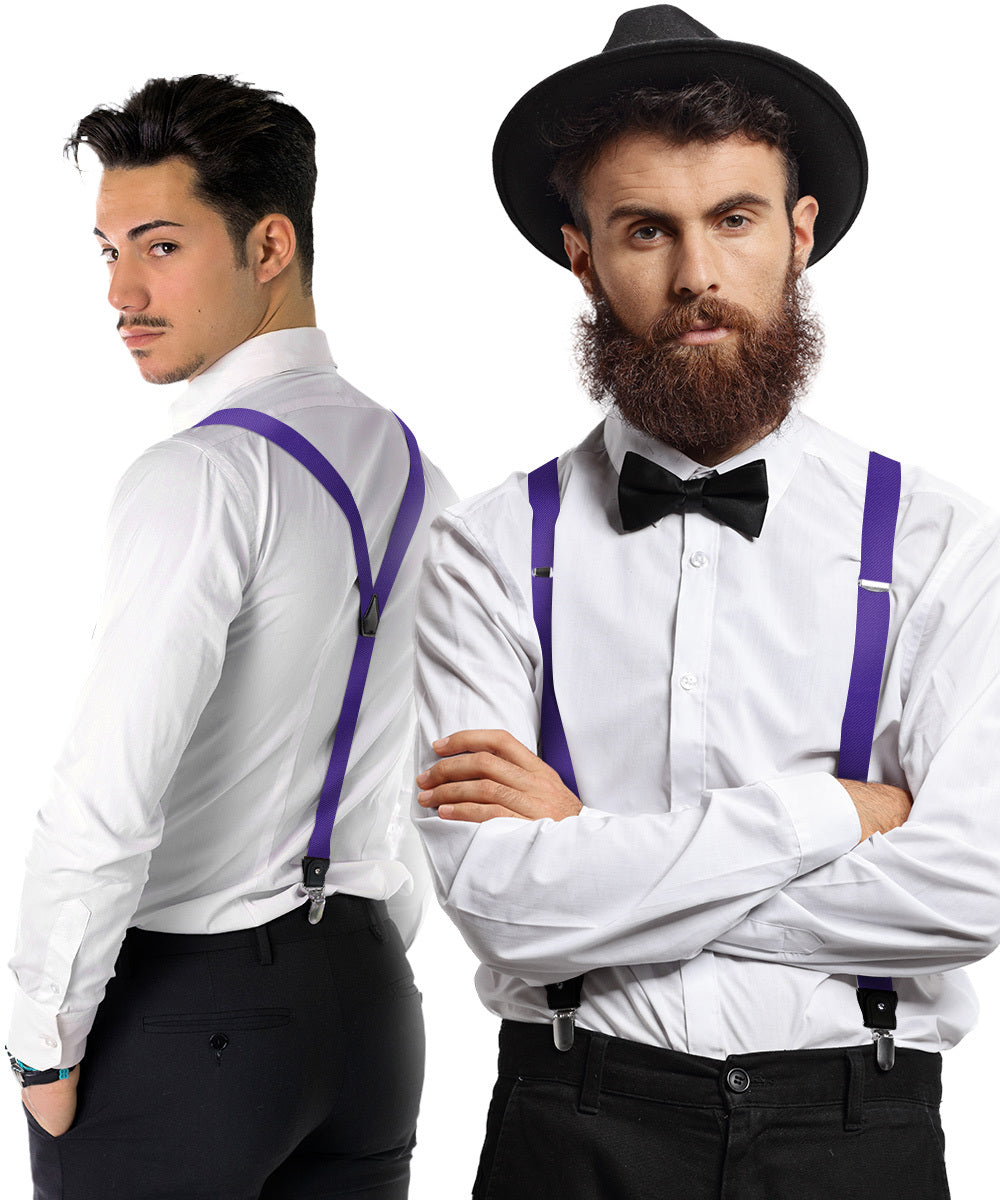 Vittorio Farina Men's Convertible Suspender in Gift Box: 70% Polyester & 30% Elastomer - Concordia Style Boutique