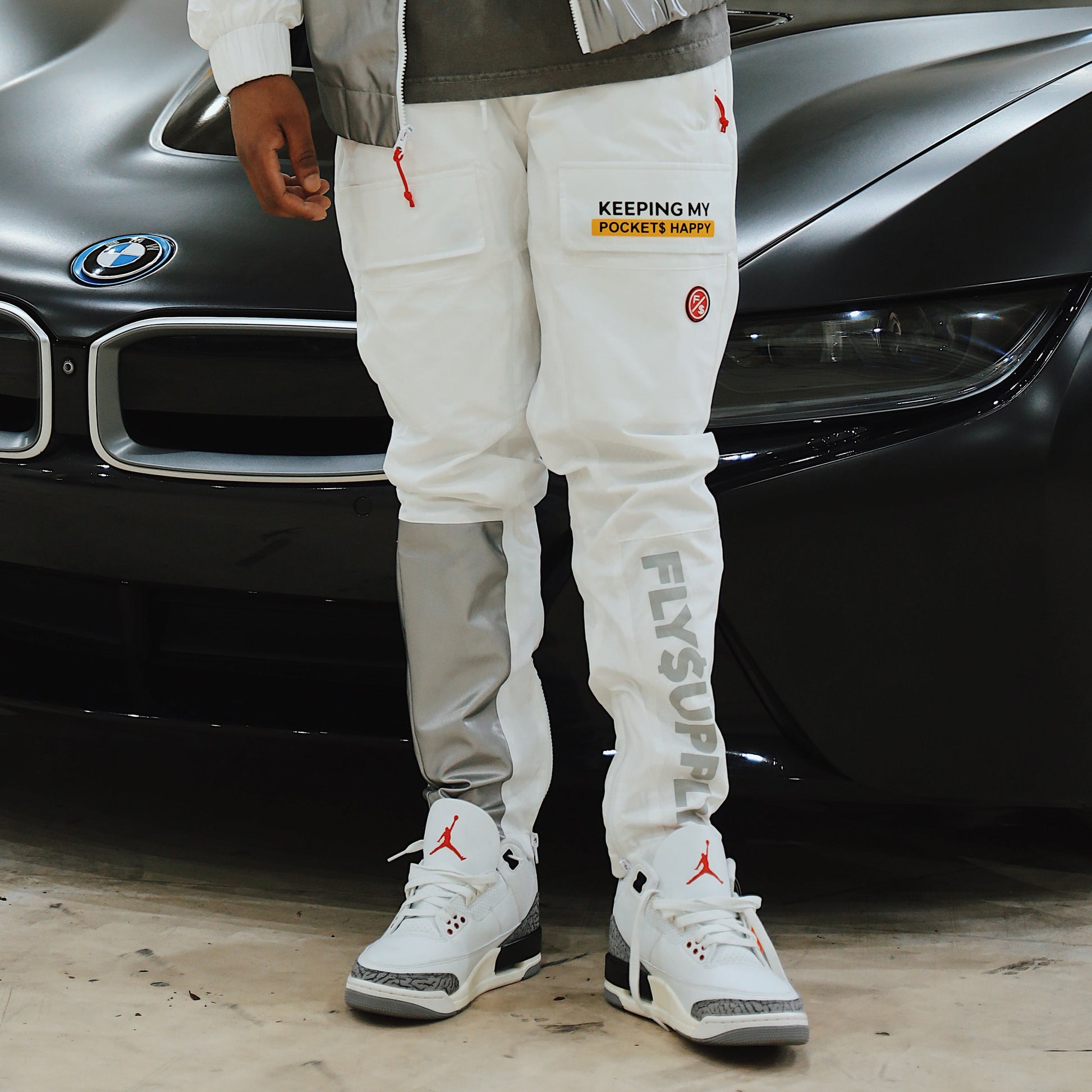 Happy Pockets Jogger (White) - Concordia Style Boutique