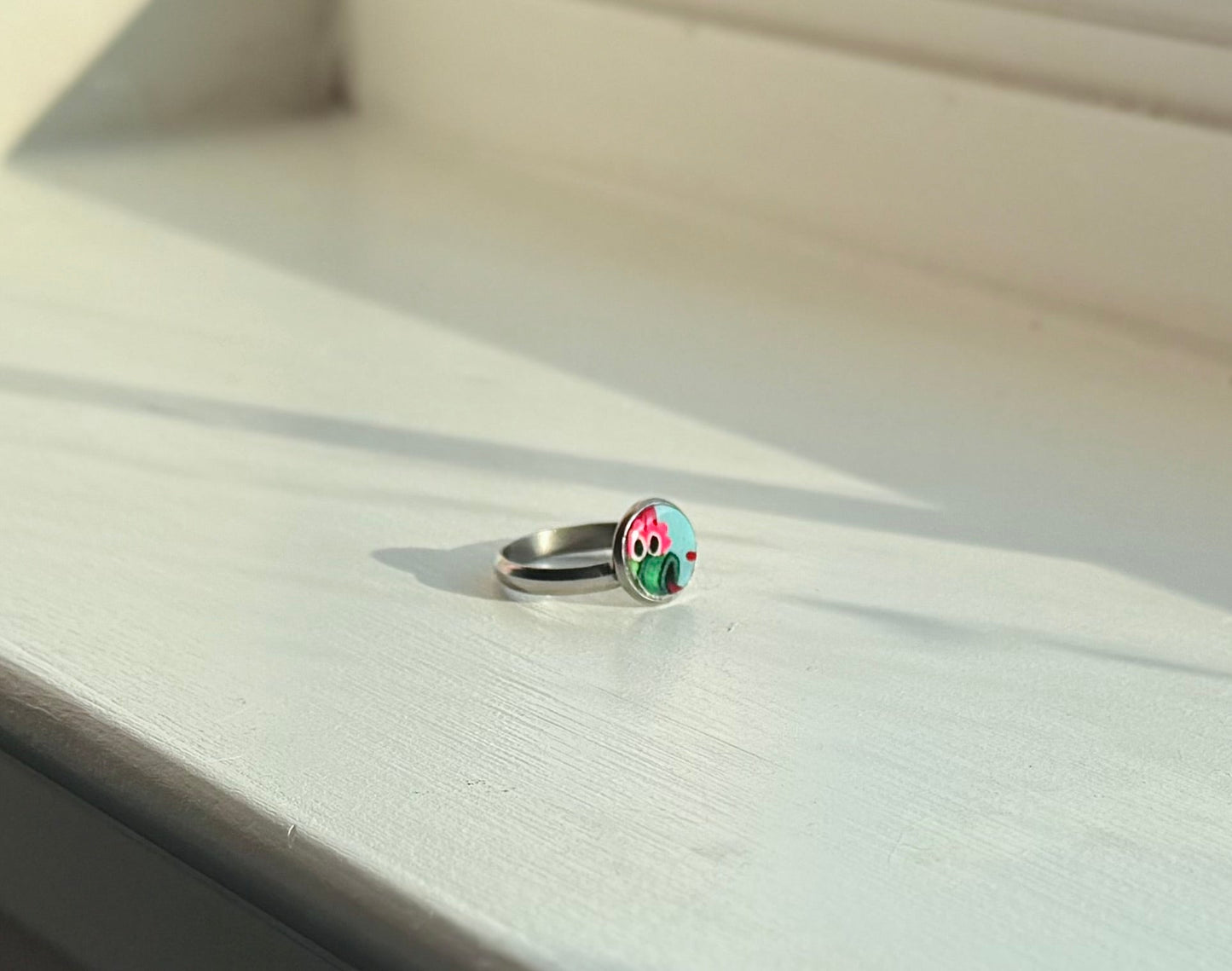 Hand-Painted Phillie Phanatic 10mm Adjustable Ring