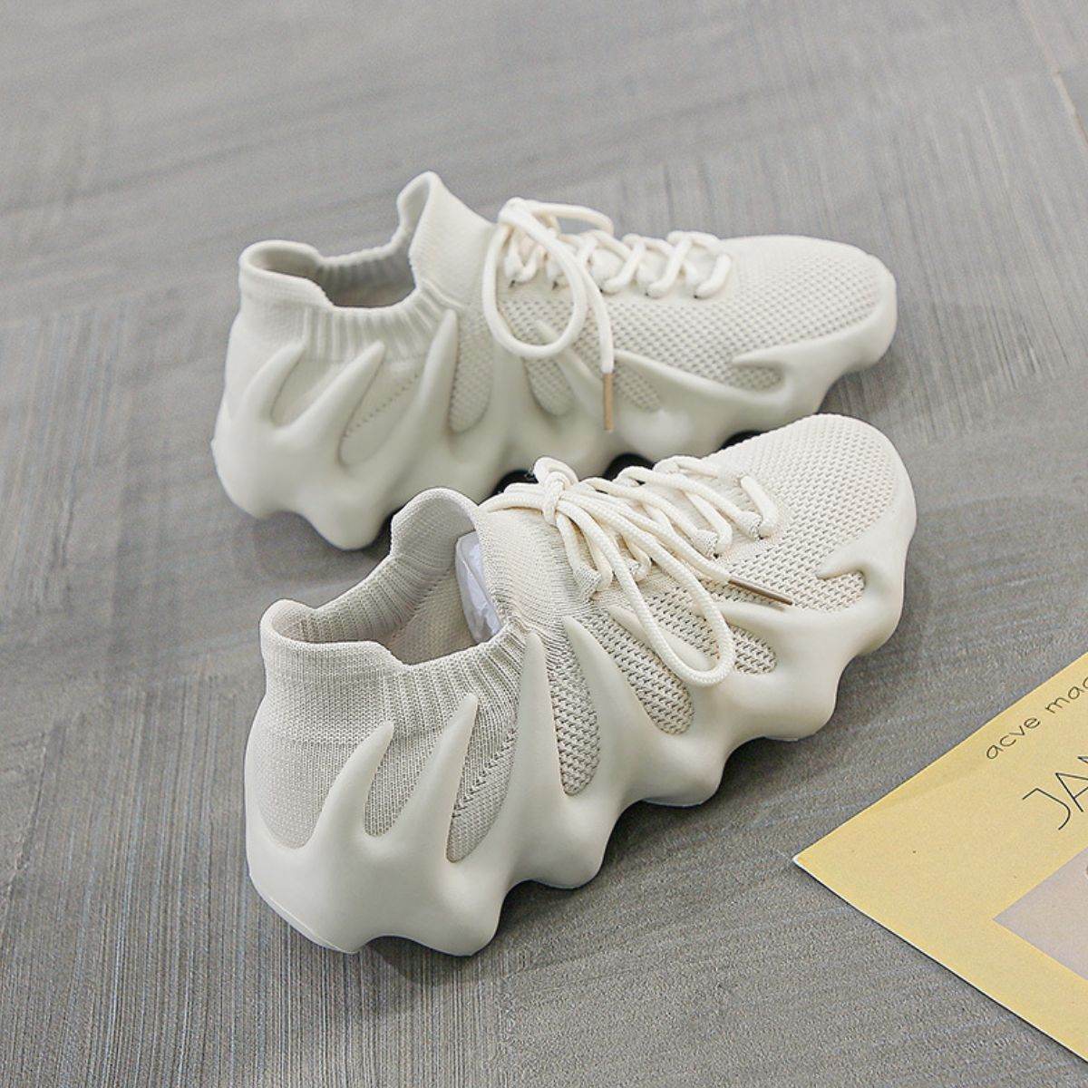 Lace Up Round Toe Mesh Athletic - Concordia Style Boutique