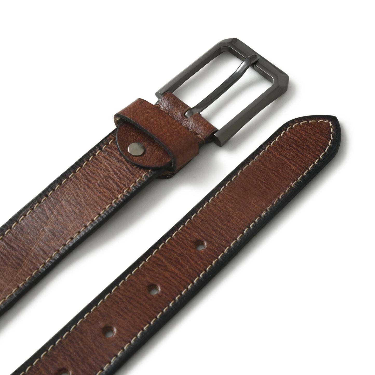 Kairo Brown Leather Belt - Concordia Style Boutique