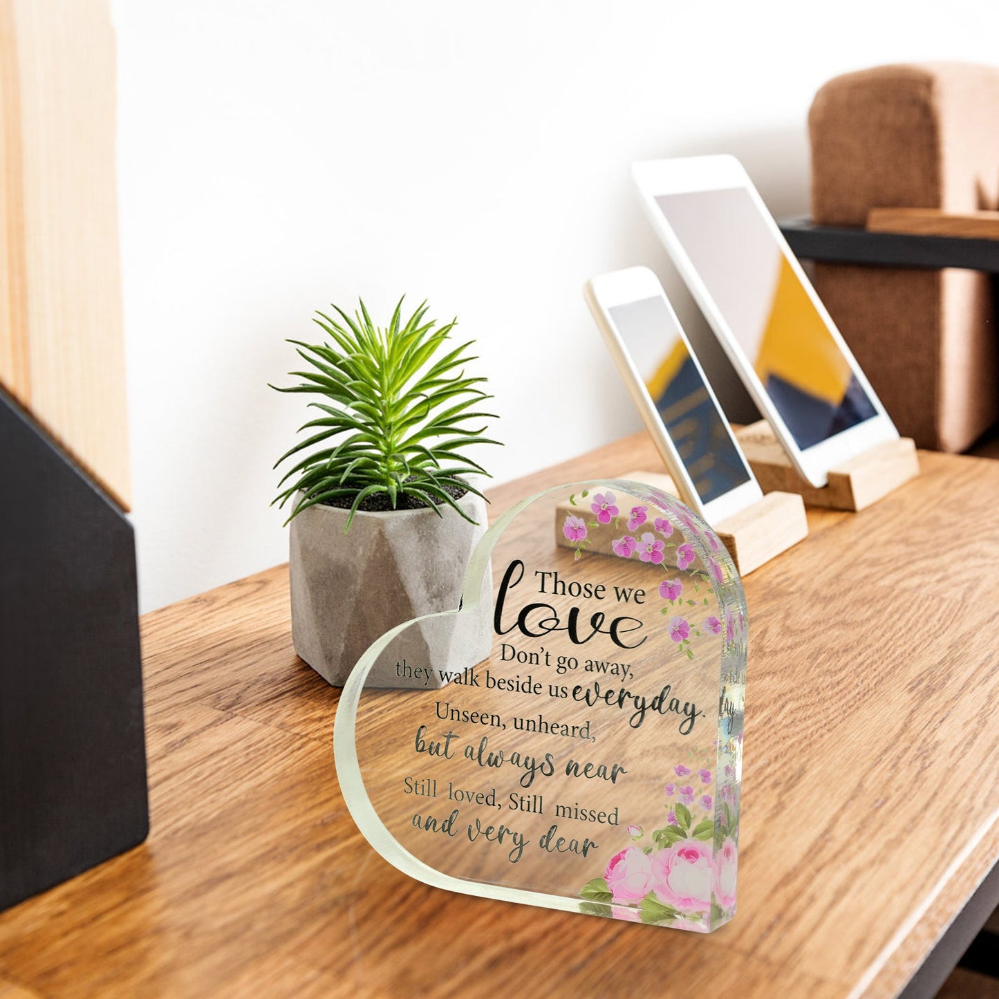 Acrylic Memorial Heart - Those We Love - Concordia Style Boutique