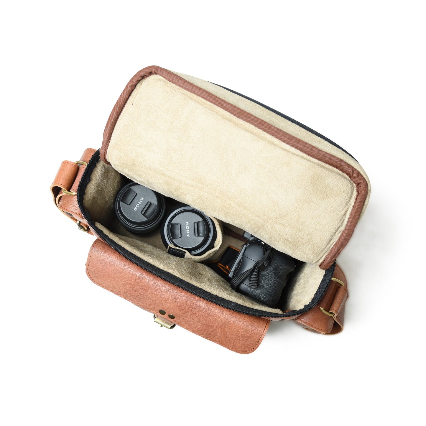 Luxe Leather Camera Bag - Concordia Style Boutique
