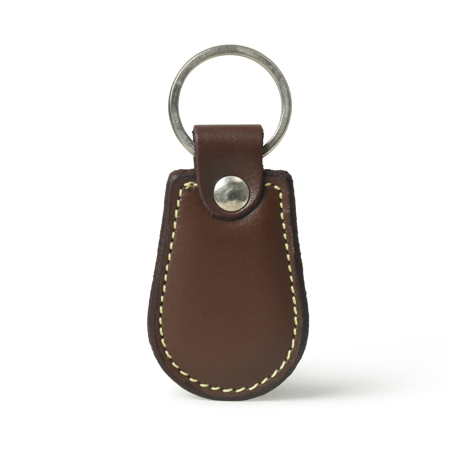 Brown Leather Keyring - Concordia Style Boutique