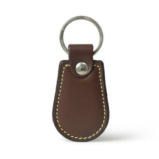 Brown Leather Keyring - Concordia Style Boutique