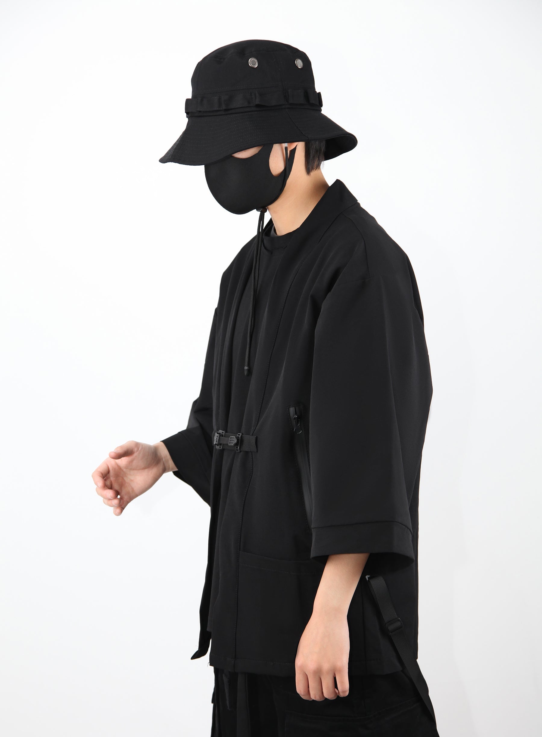 YET1 Shadow Samurai Kimono - Concordia Style Boutique