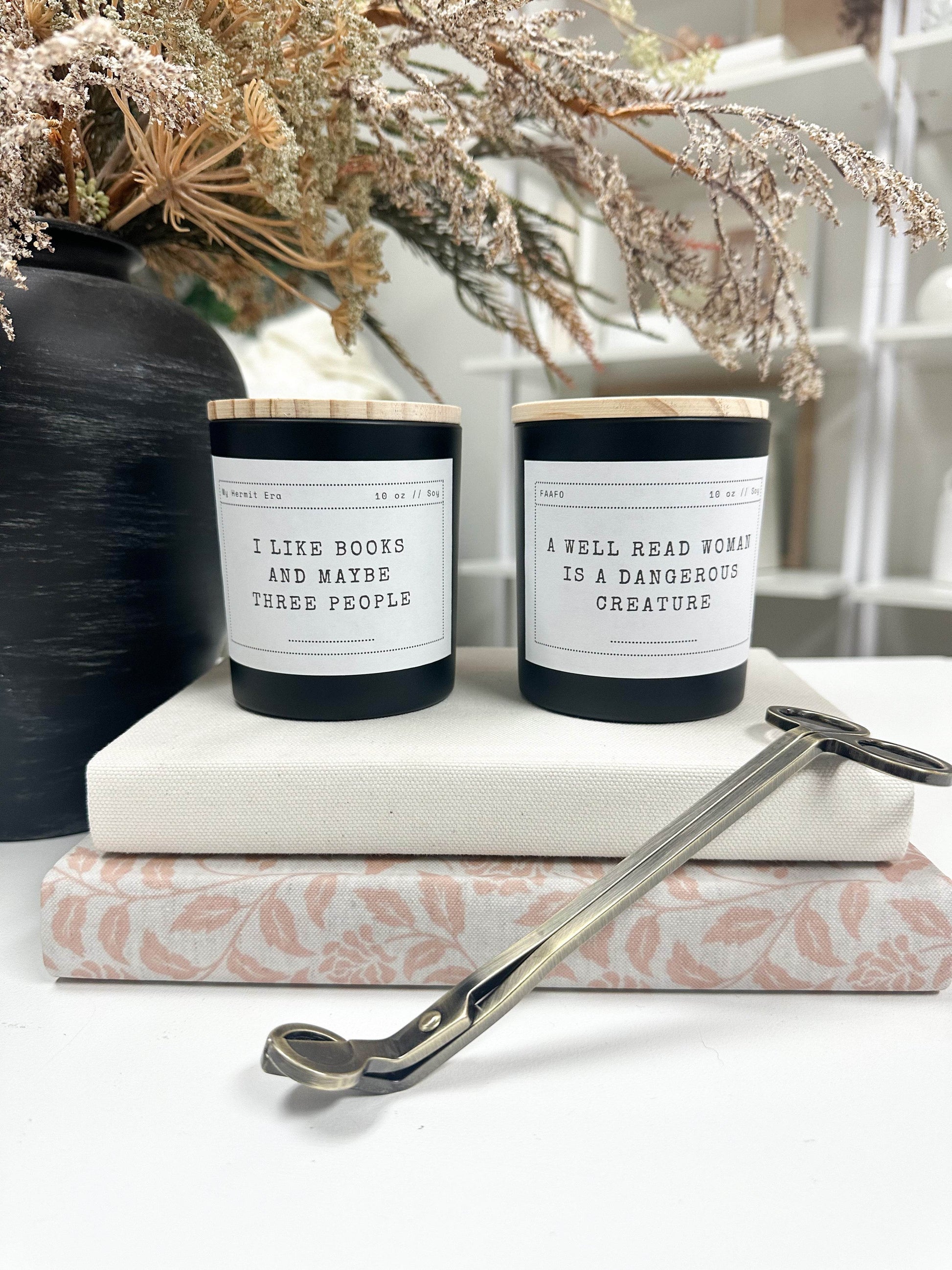 Funny Book Lover Candle - Concordia Style Boutique