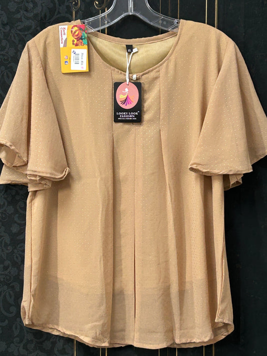 Chiffon short kurti: CLEARANCE SALE