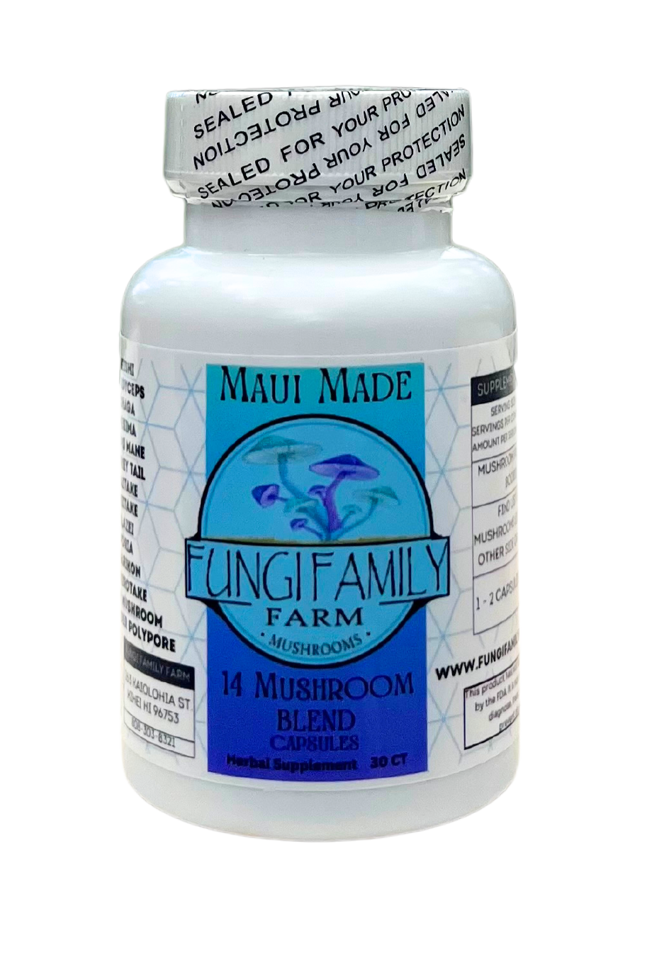 14 Mushroom Extract Blend Capsules