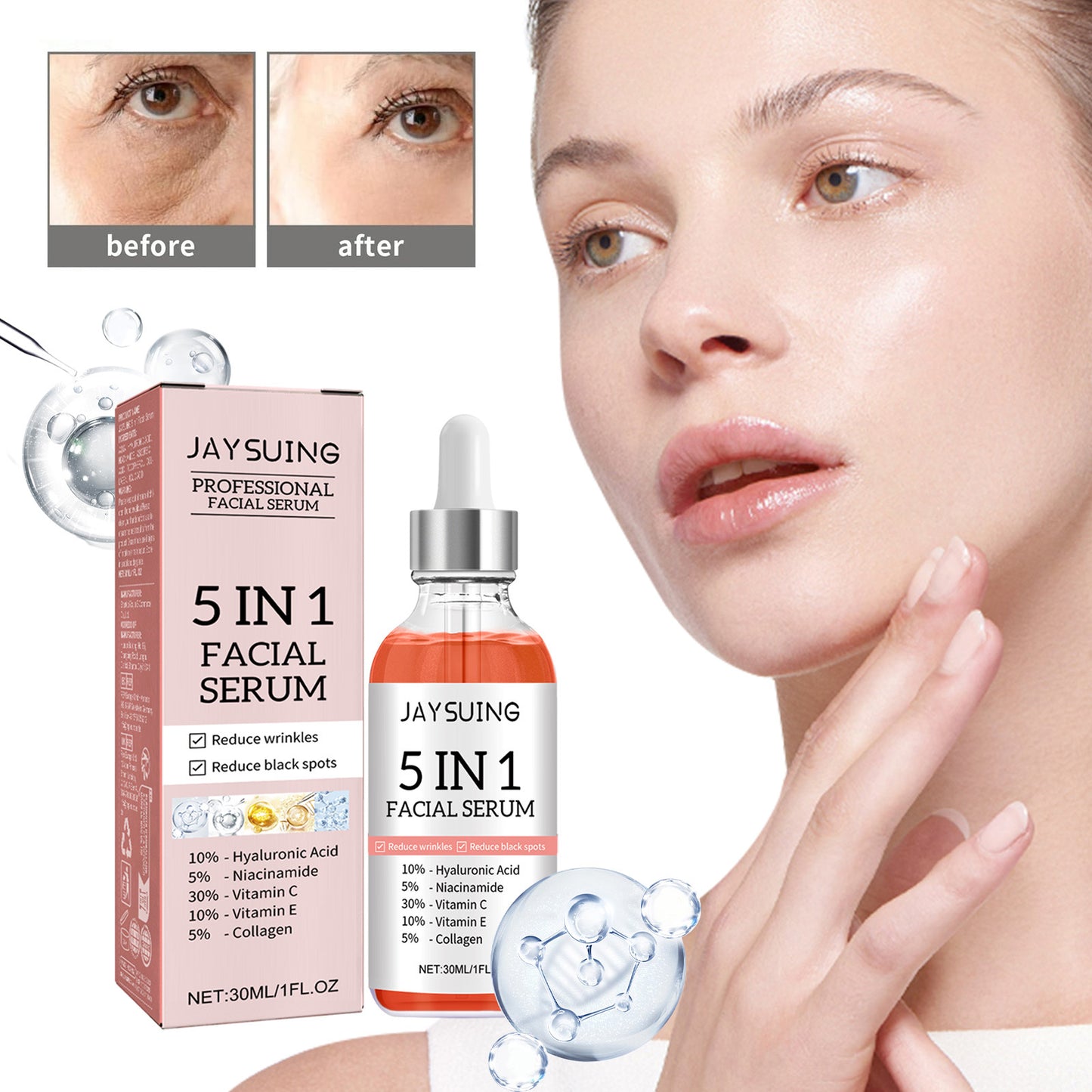 5-In-1 Facial Serum - Premium 5-In-1 Facial Serum from Concordia Style Boutique - Just $16.03! Shop now at Concordia Style Boutique