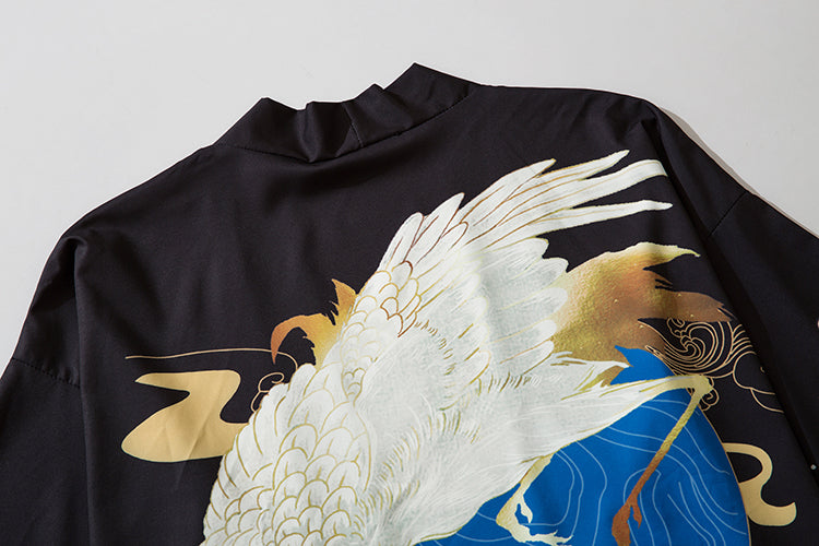 YC6312 Crane Hunter Kimono - Concordia Style Boutique