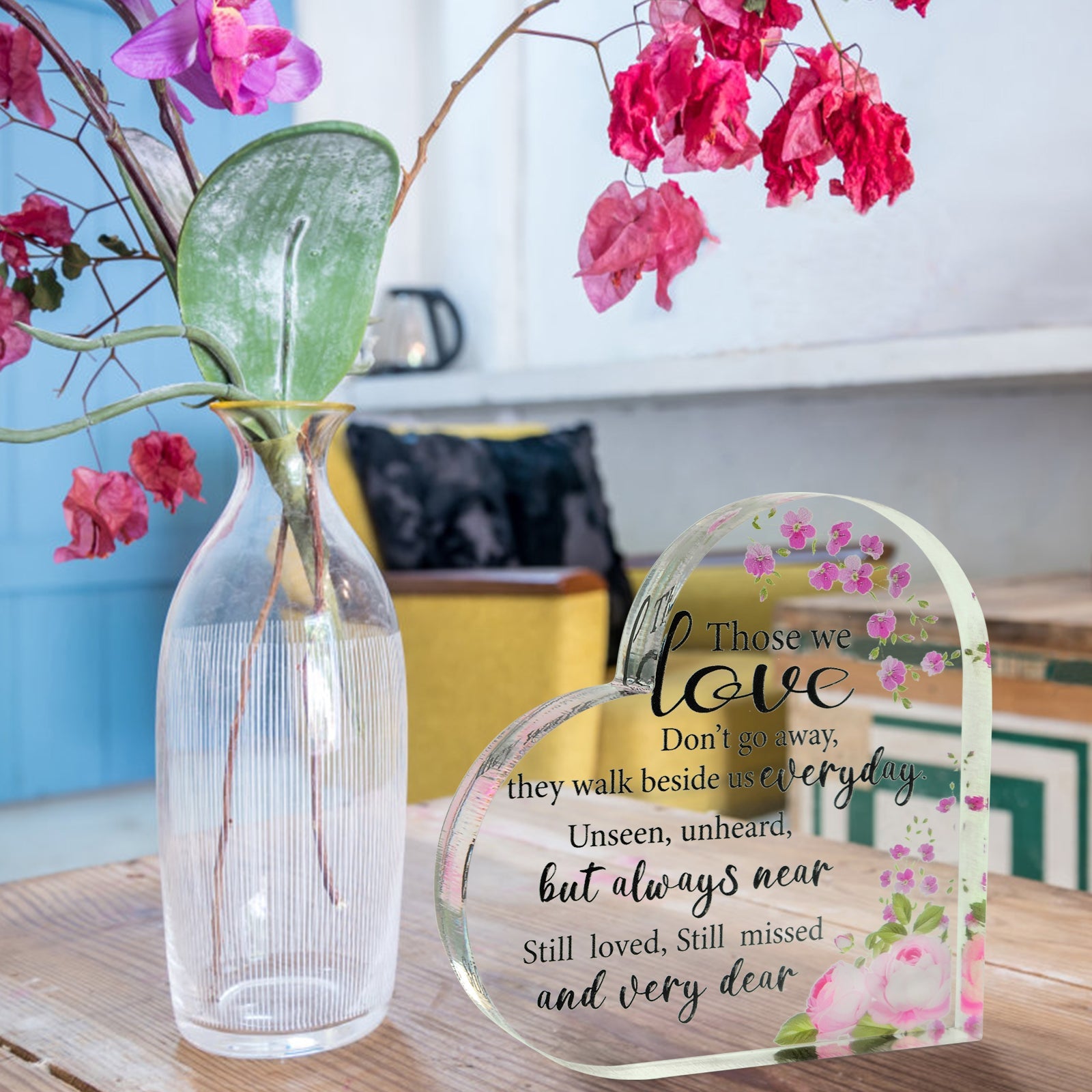 Acrylic Memorial Heart - Those We Love - Concordia Style Boutique