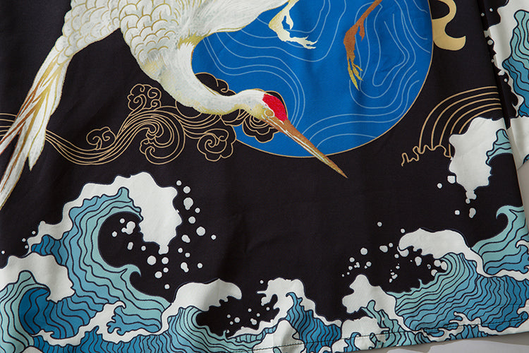 YC6312 Crane Hunter Kimono - Concordia Style Boutique