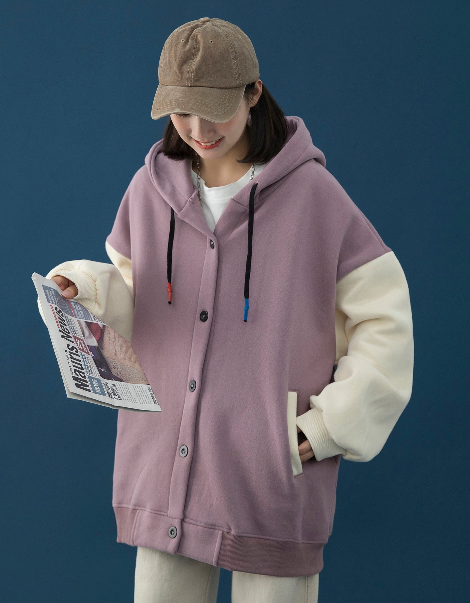 Women's Patchwork 1104 Casual Jacket - Concordia Style Boutique