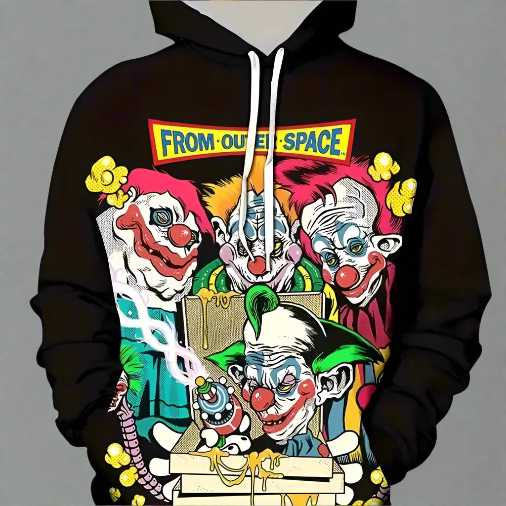 Unisex Printed Hoodie – Casual Graphic Pullover Sweatshirt