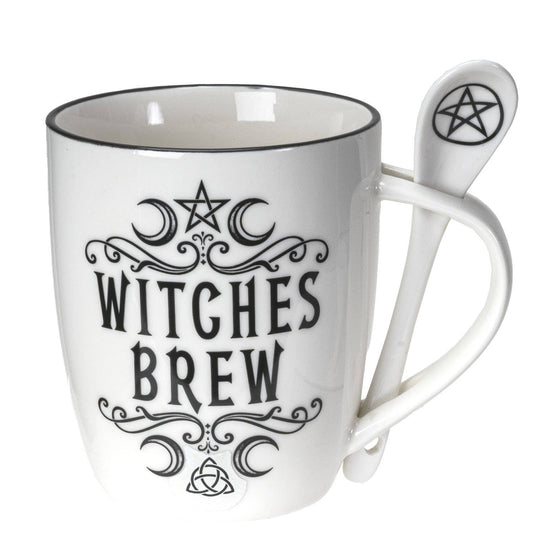 Witches Brew Mug & Spoon Set
