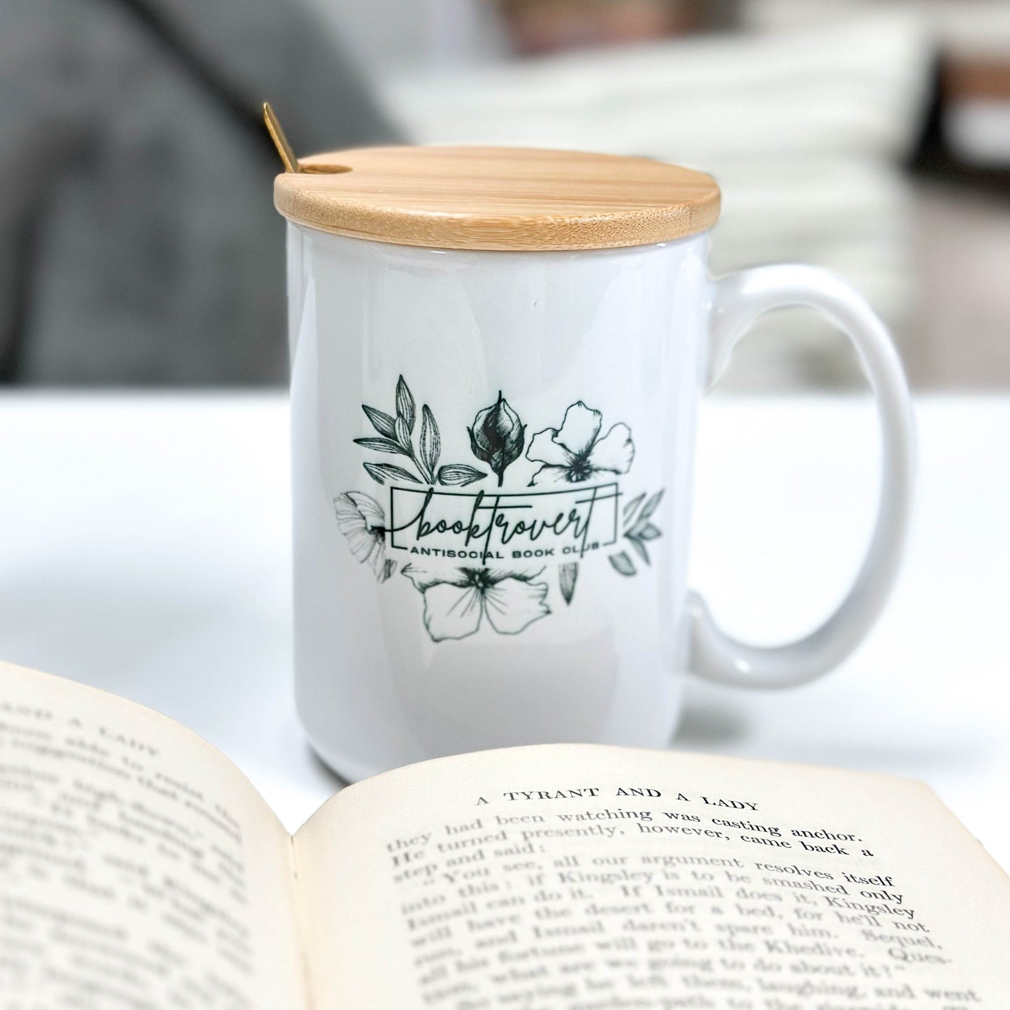 Booktrovert, Funny Mug, Coffee Mug Book Lover Gift - Concordia Style Boutique