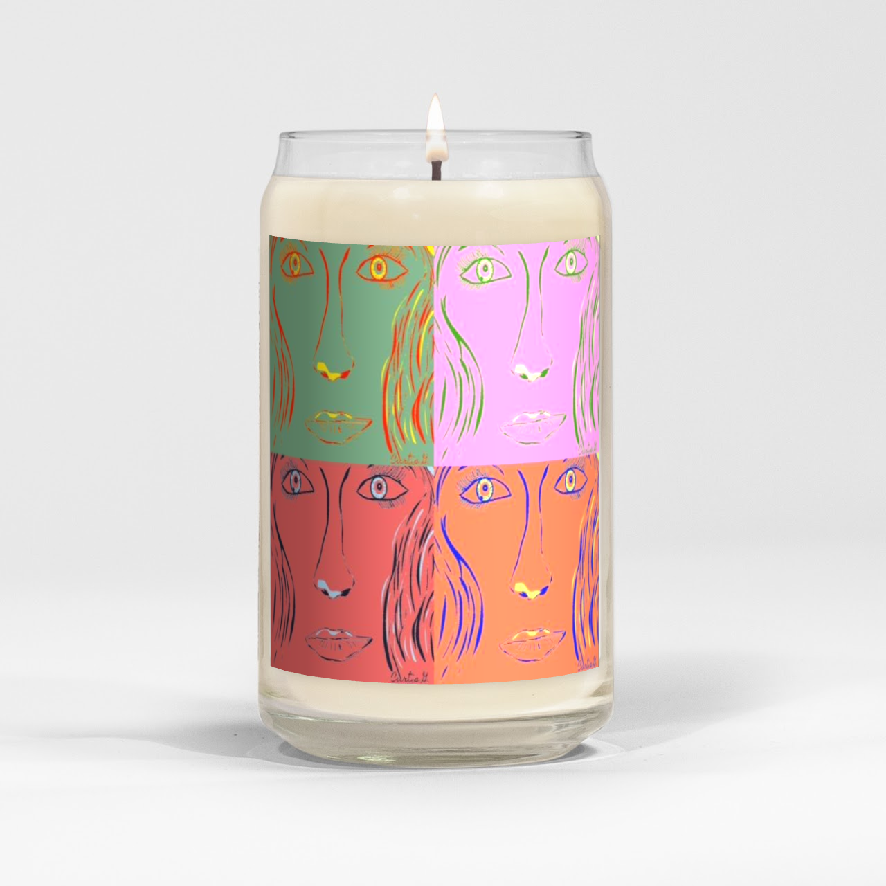 "Woman Goes Pop!" - Candle - Premium Candle from Concordia Style Boutique - Just $21.80! Shop now at Concordia Style Boutique