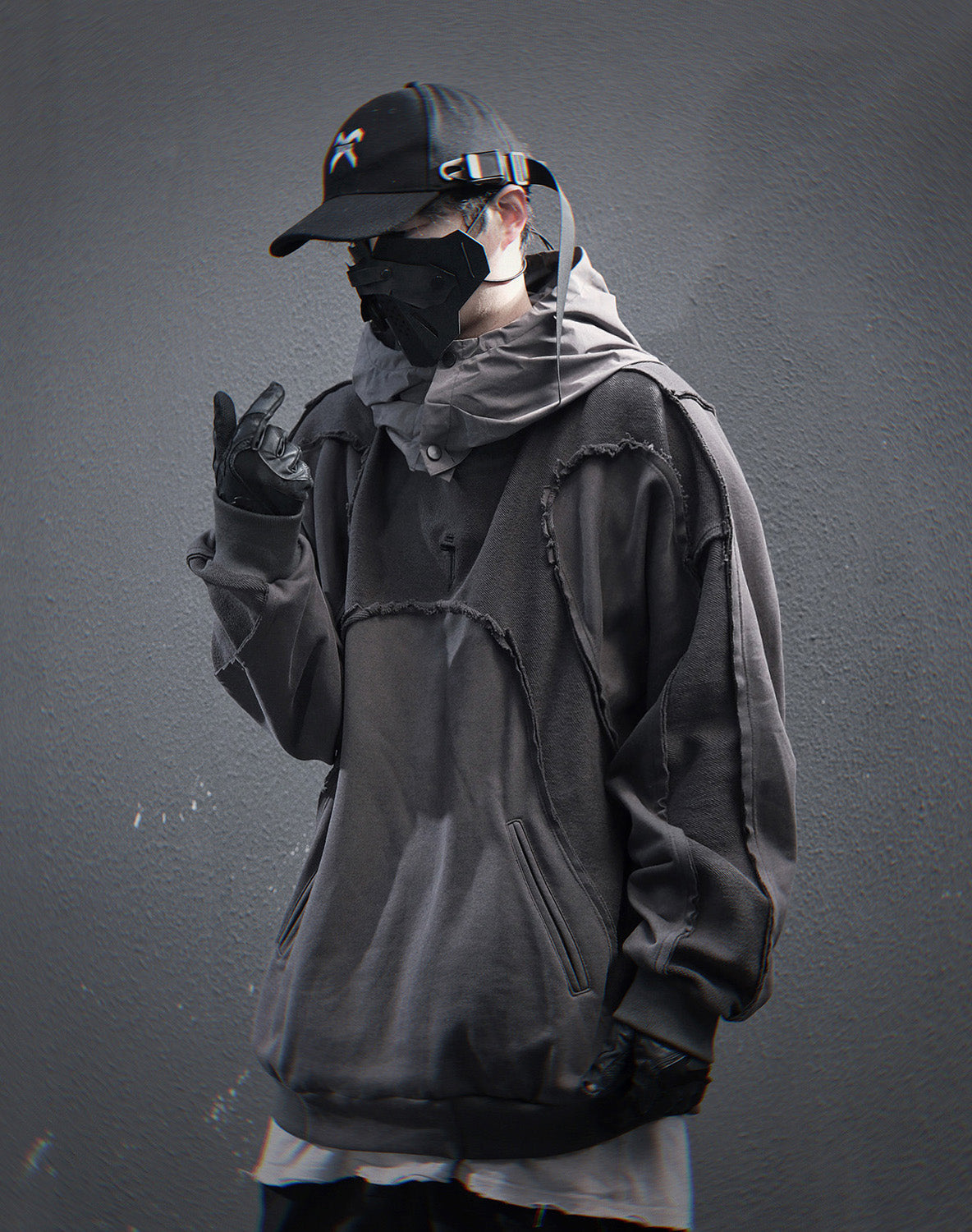 HiH56 Grey NX Hoodie