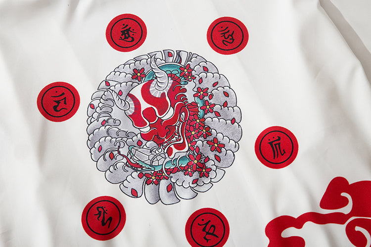 YC6040 Blood Devil Kimono - Concordia Style Boutique