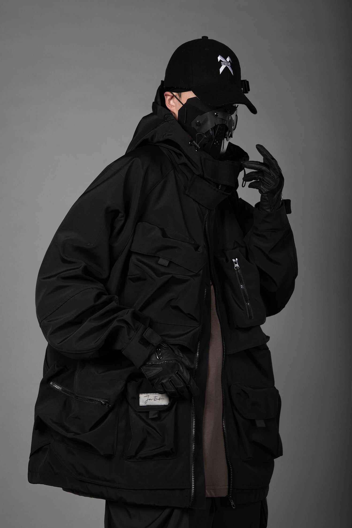 HiJ25 Black Storage X Tech Jacket - Concordia Style Boutique