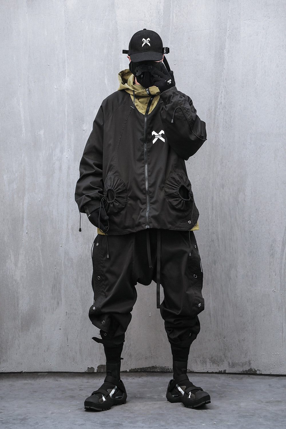 HiP22 Black Industrial Climber Pants - Concordia Style Boutique