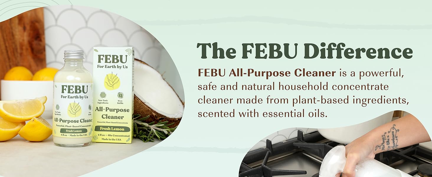 FEBU Multi-Use Machine Cleaner, Made in USA, 6 Oz - Premium Multi-Use Machine Cleaner from Concordia Style Boutique - Just $21.95! Shop now at Concordia Style Boutique