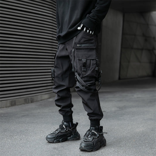 IBP171 Paratrooper Matte Black Joggers - Concordia Style Boutique