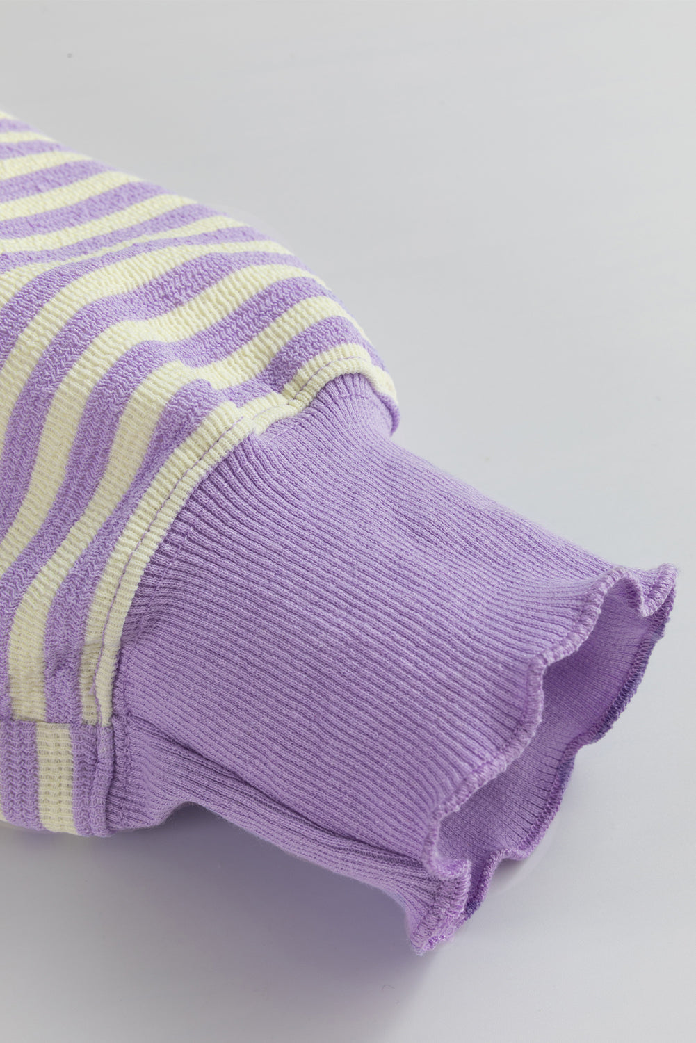 Angie Stripe Loose Drop Shoulder Long Sleeve Top - Concordia Style Boutique