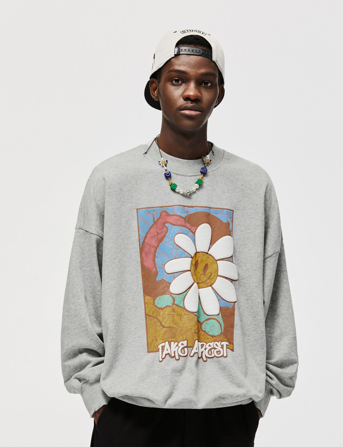 Color Artwork Daisy Crew - Concordia Style Boutique