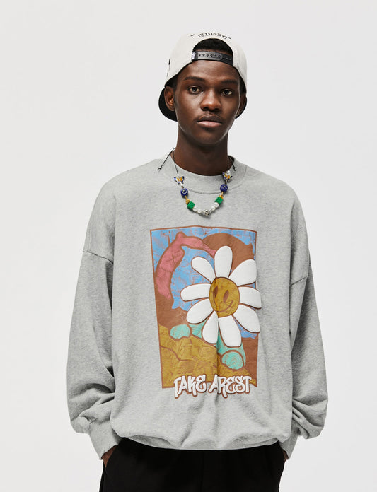 Color Artwork Daisy Crew - Concordia Style Boutique