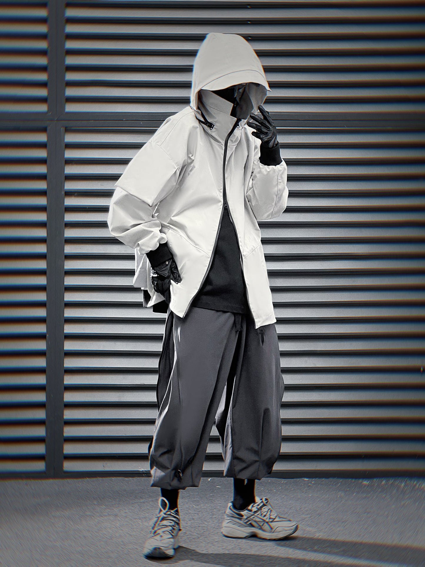 HiJ35 Grey Tech Jacket - Concordia Style Boutique