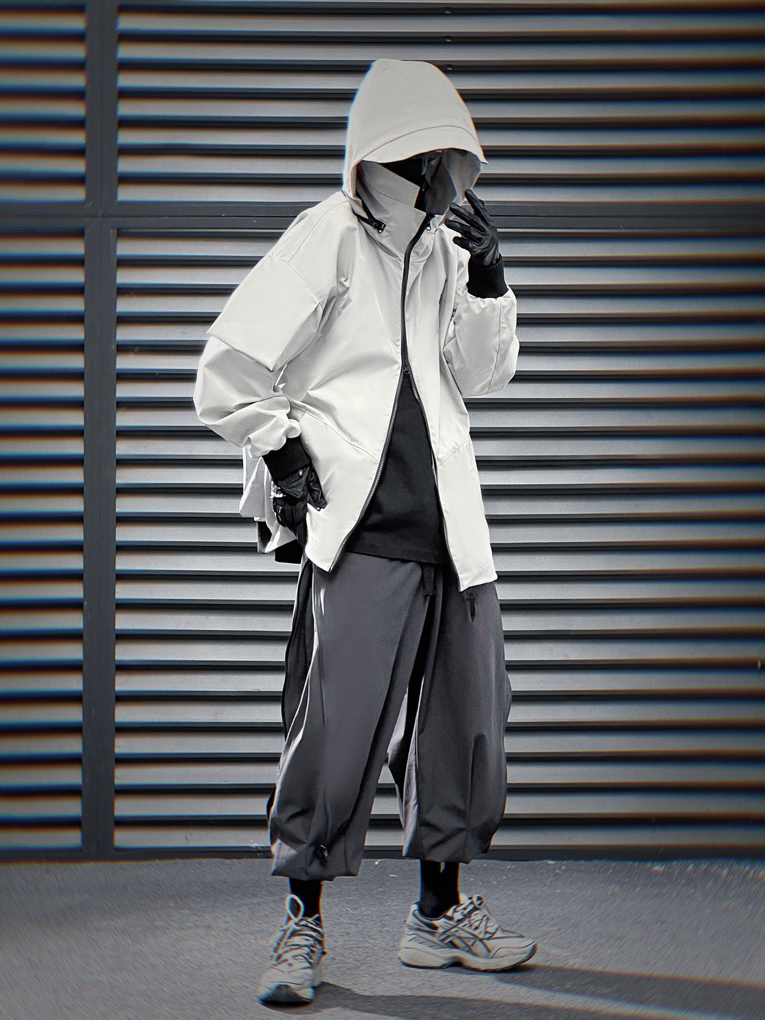 HiJ35 Grey Tech Jacket - Concordia Style Boutique