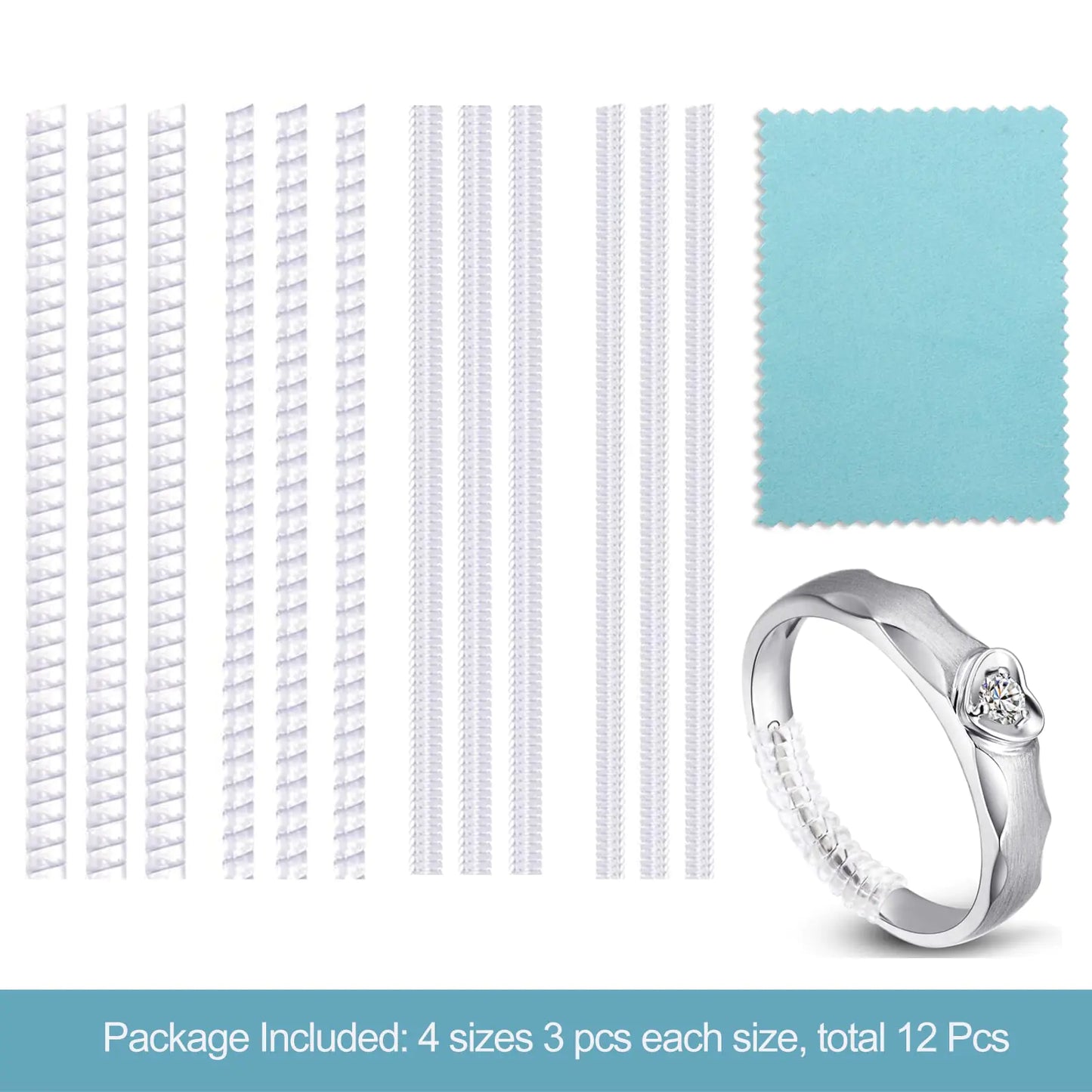 Ottemax Ring Size Adjuster – 12 Pack - Premium Ring Size Adjuster from Concordia Style Boutique - Just $17.80! Shop now at Concordia Style Boutique