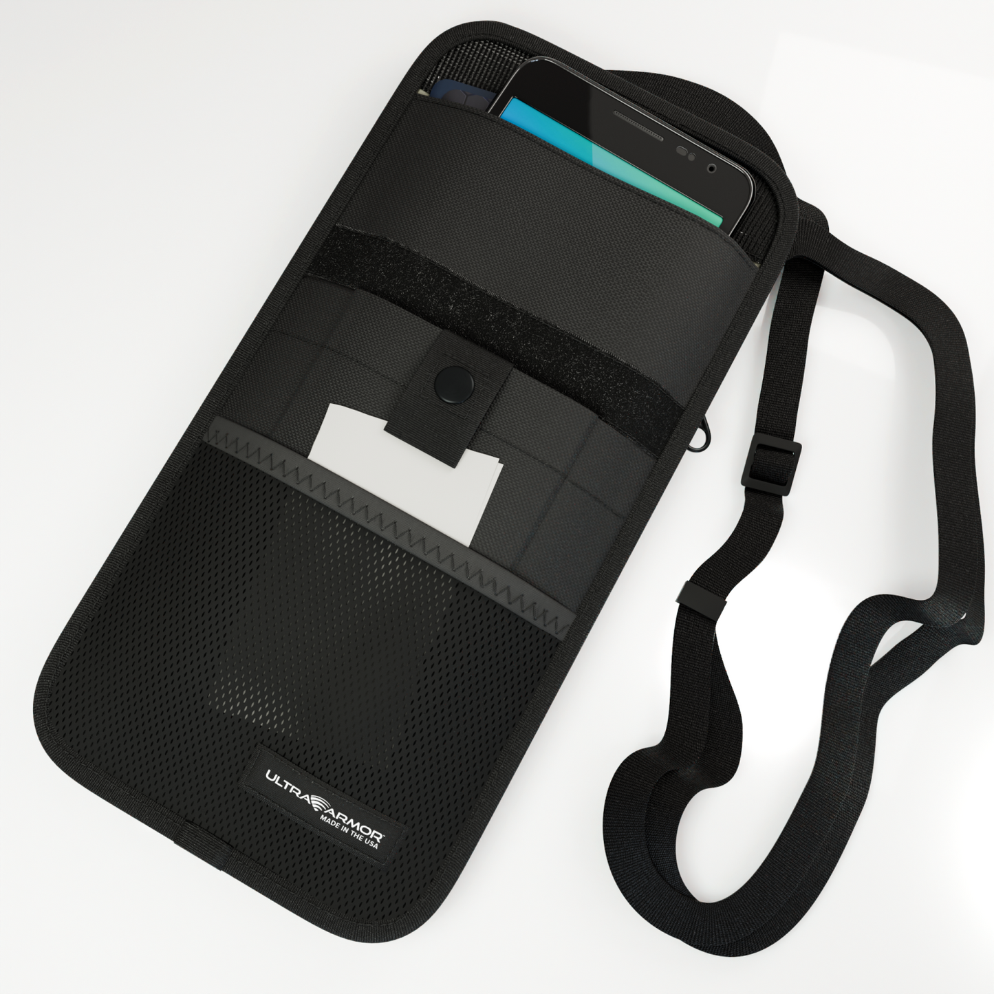 Ultra Armor ConcealShield Cell Phone Faraday Travel Bag – EMF + RFID Blocking Privacy Pouch - Concordia Style Boutique