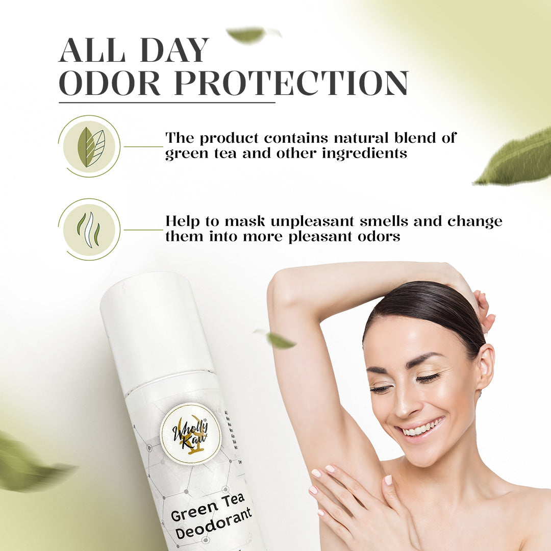 Green Tea Deodorant - Dermatologist Tested - Concordia Style Boutique