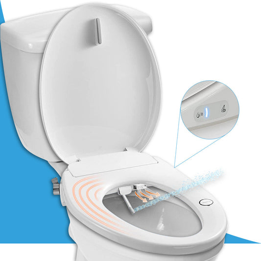 BUTT BUDDY Suite - Smart Bidet Toilet Seat Attachment (Cool & Warm Water Sprayer, Air Dryer & Heated Seat ) - Concordia Style Boutique