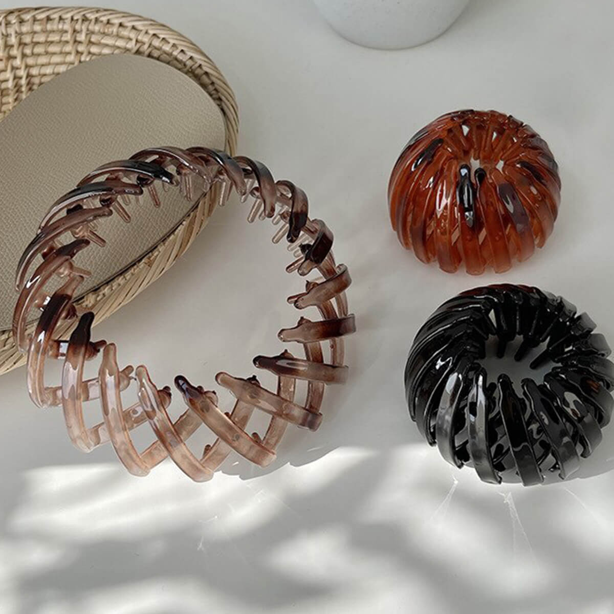 BIRD NEST PONYTAIL HAIR CLAW - Concordia Style Boutique