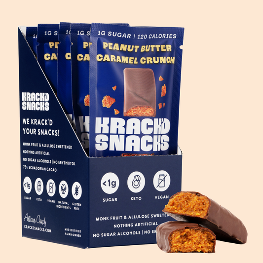 Milk Chocolate Peanut Butter Caramel Crunch (Keto | Vegan) - Concordia Style Boutique