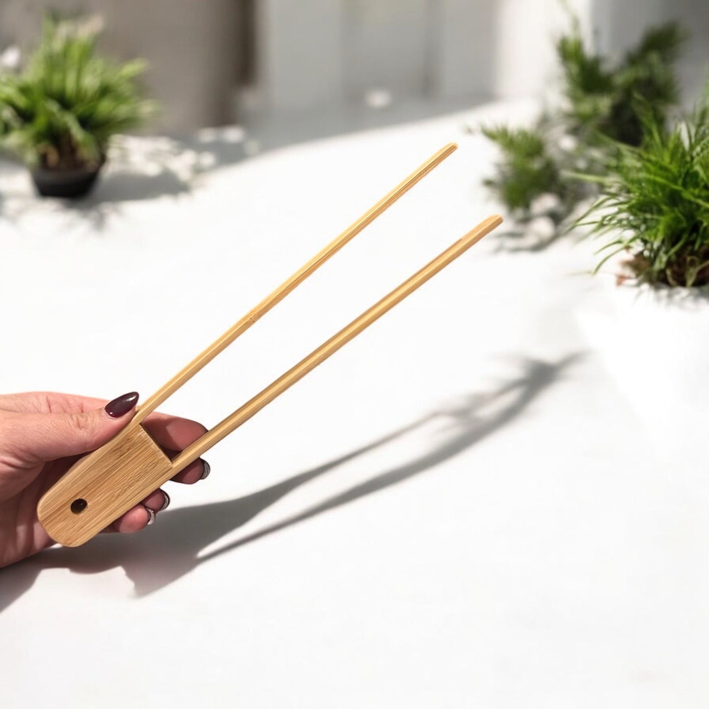 10" Bamboo Sleek Tong - Premium Bamboo Tongs from Bamboo Switch - Just $8.99! Shop now at Concordia Style Boutique