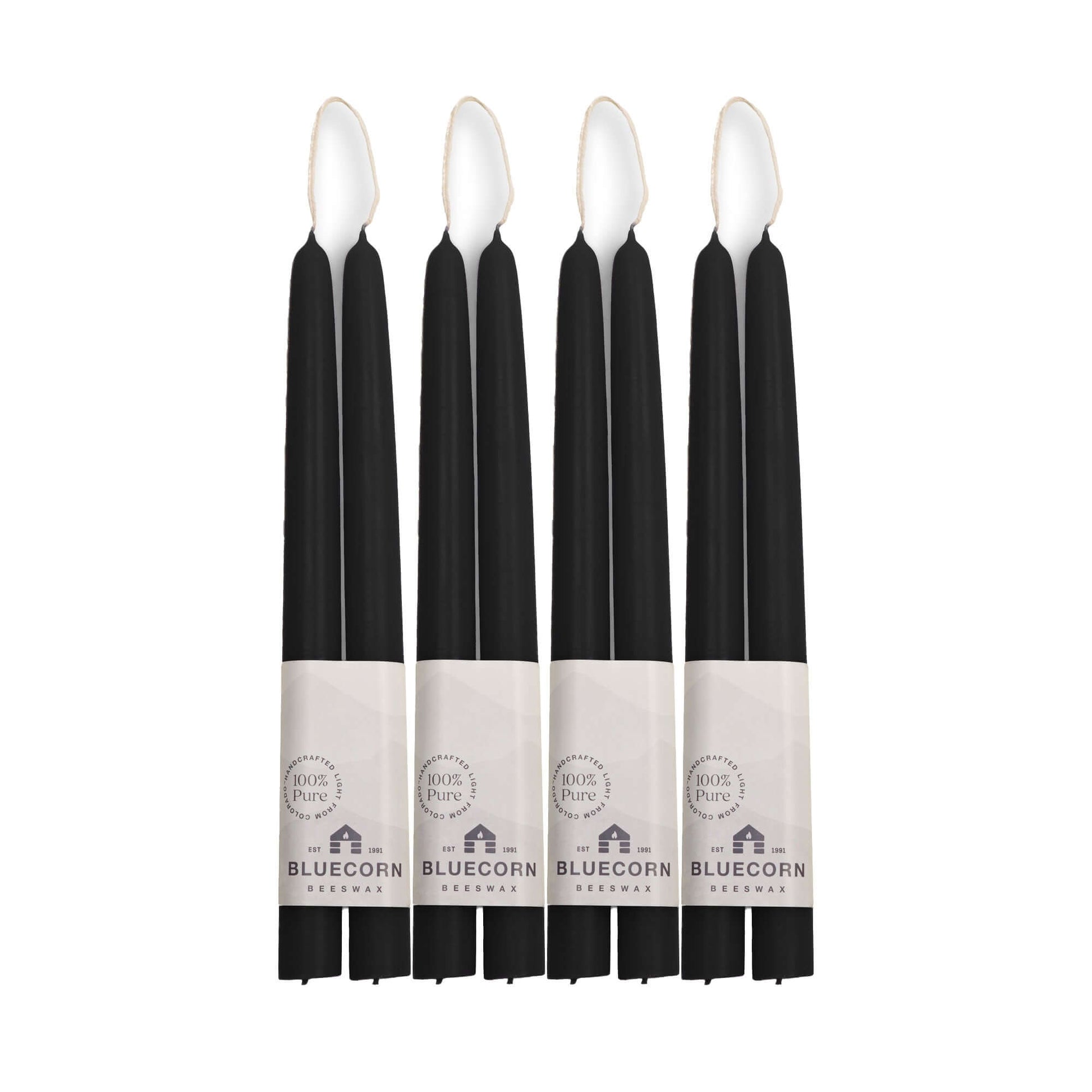 Hand-Dipped Beeswax Taper Candles - Bulk 4-Pair Bundle - Concordia Style Boutique