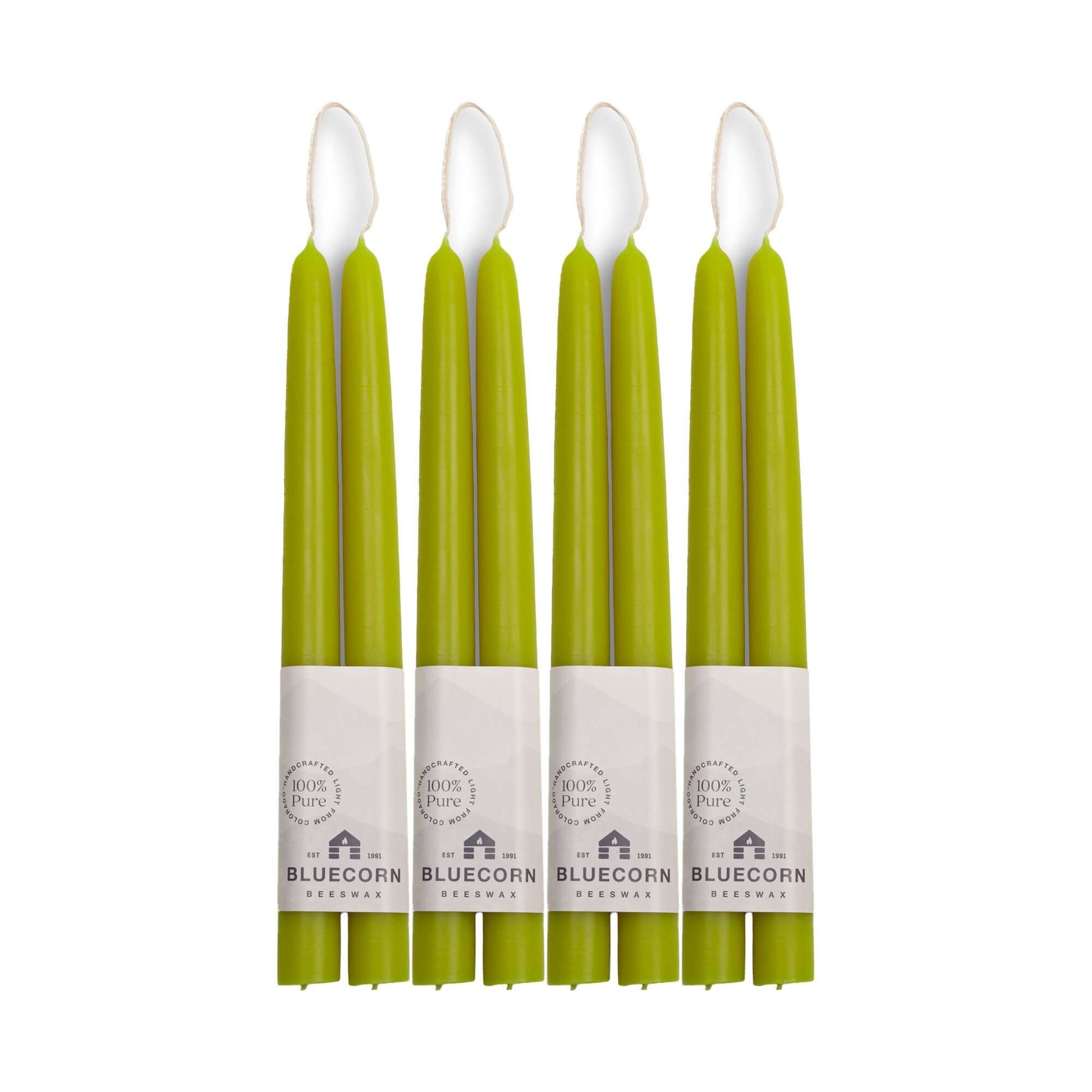 Hand-Dipped Beeswax Taper Candles - Bulk 4-Pair Bundle - Concordia Style Boutique