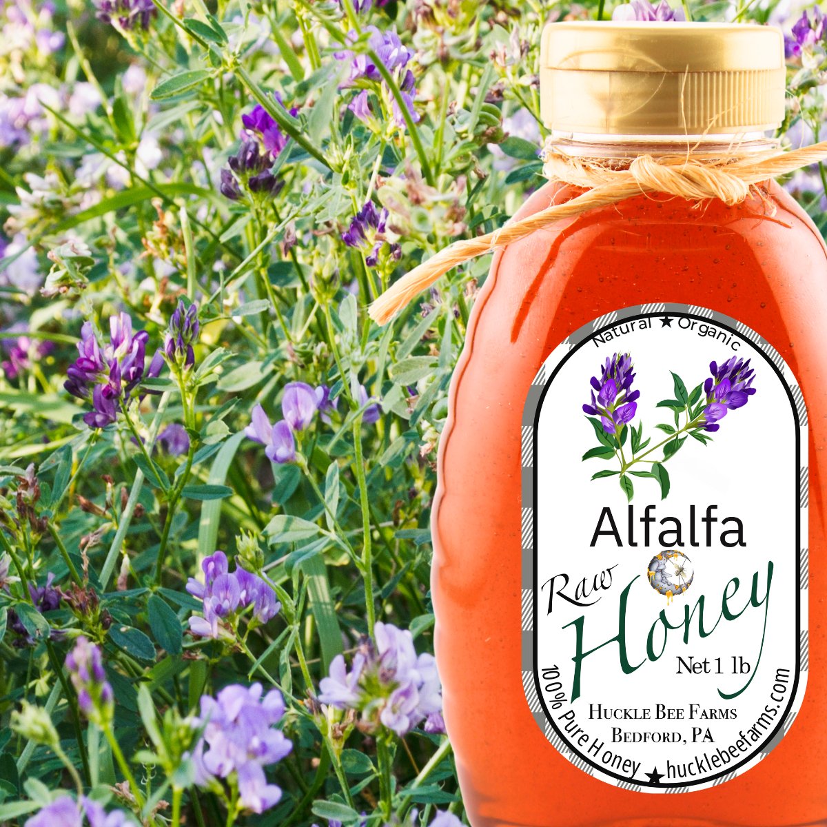 100% Pure Raw Alfalfa Honey - Concordia Style Boutique
